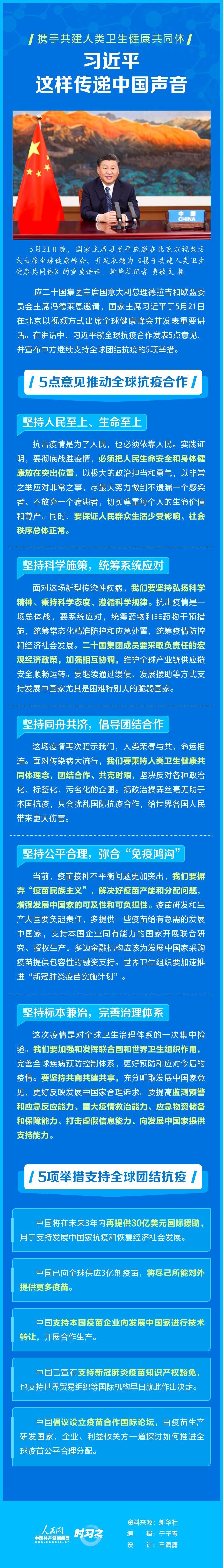 攜手共建人類衛(wèi)生健康共同體 習近平這樣傳遞中國聲音