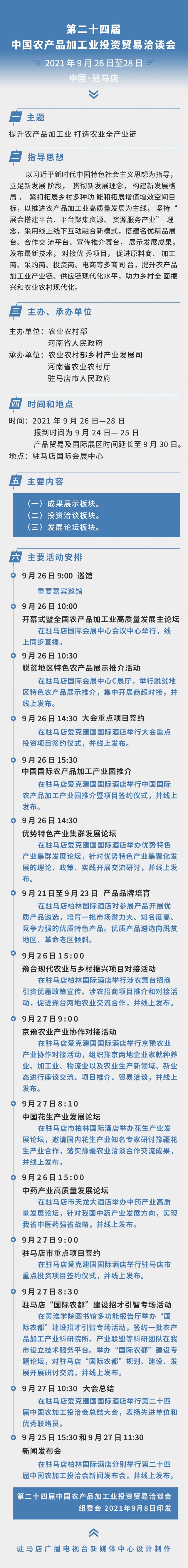 【圖解】第二十四屆中國農(nóng)產(chǎn)品加工業(yè)投資貿(mào)易洽談會(huì)即將開幕