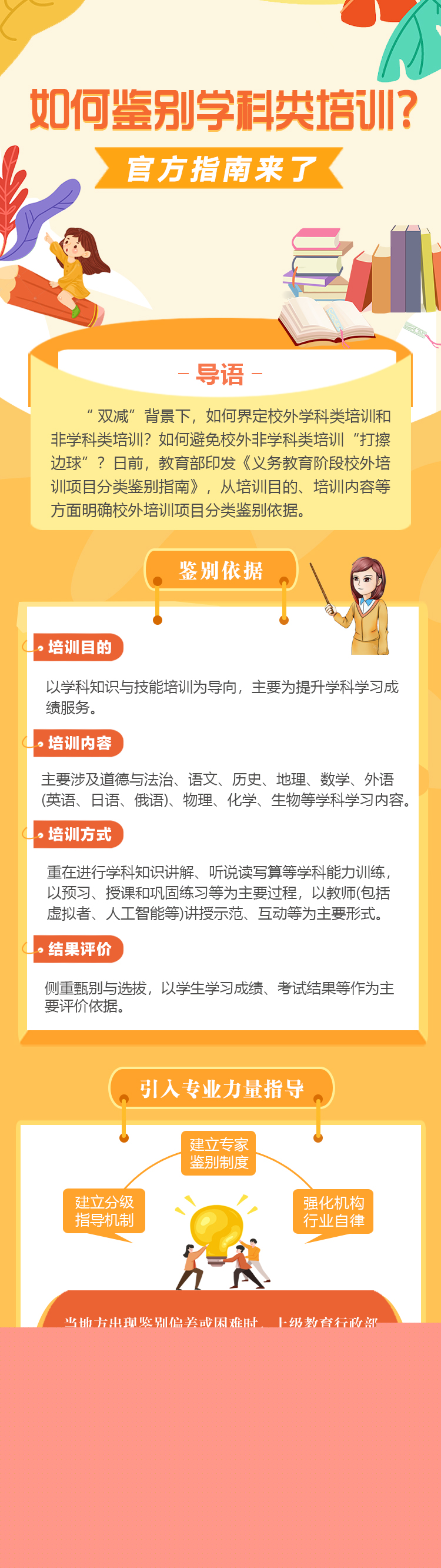 @學(xué)生家長 如何鑒別學(xué)科類培訓(xùn)？官方指南來了