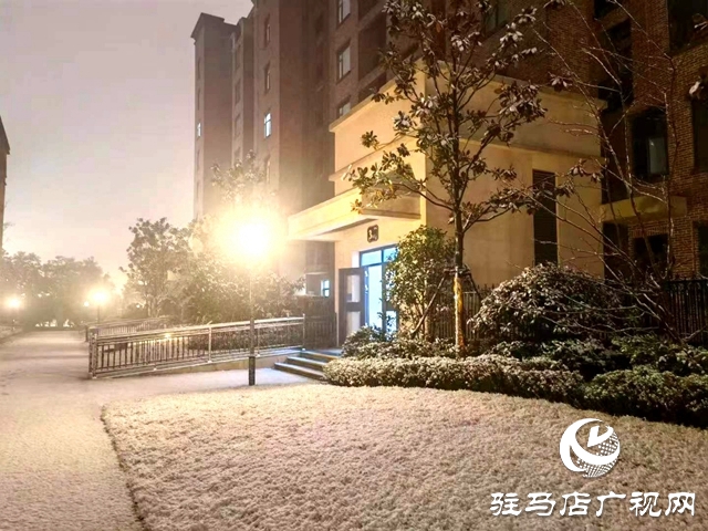 河南駐馬店：寒冬初雪時(shí)