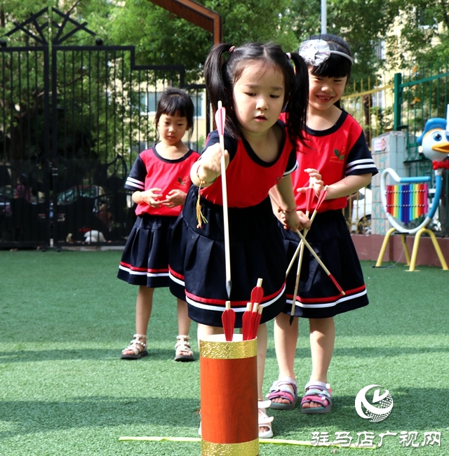 迎端午！駐馬店市實驗幼兒園上演趣味“中國風”