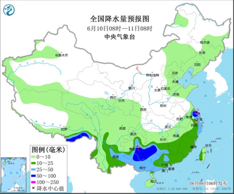 閩粵等地仍有強降雨 河南山東等地有間歇性高溫天氣