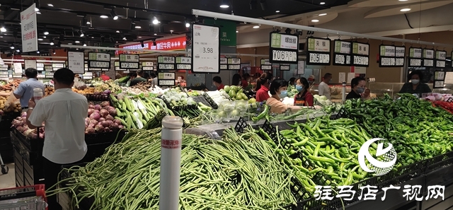 駐馬店：超市物價平穩(wěn) 生鮮時蔬充足