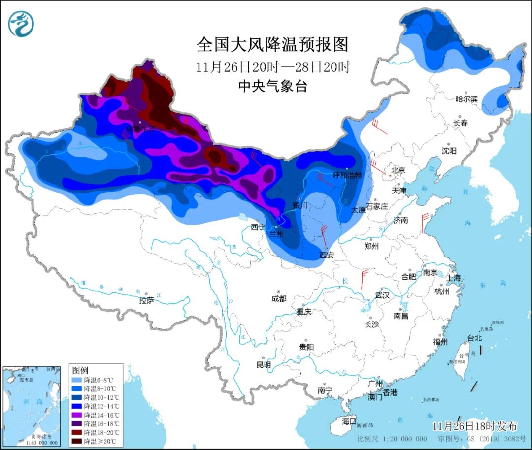 寒潮預(yù)警升級(jí)！大范圍雨雪天氣即將登場(chǎng)