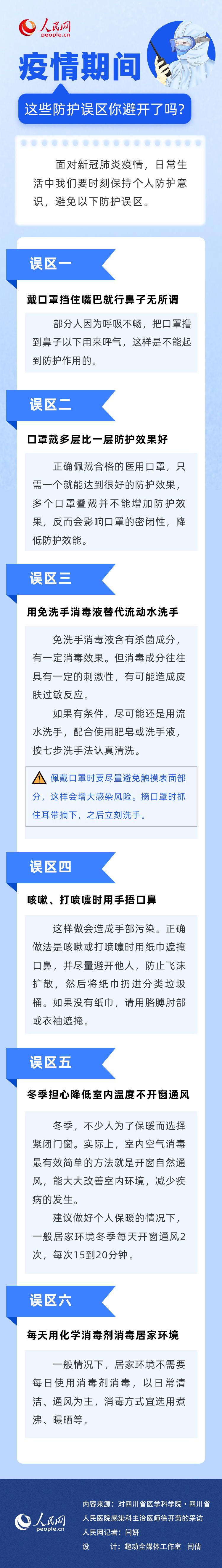 疫情期間 這些防護(hù)誤區(qū)你避開了嗎?