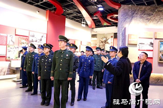 遂平縣組織返鄉(xiāng)退役軍人參觀楊靖宇將軍紀念館，開展“返鄉(xiāng)第一課”活動