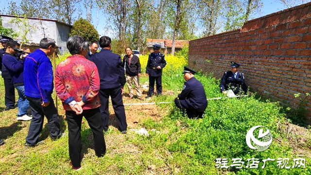 新蔡縣公安局：鄰里宅基地起糾紛 民警量尺化矛盾