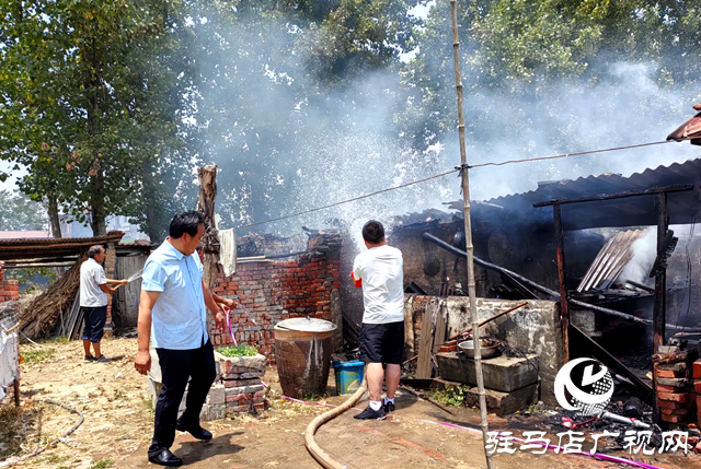 新蔡縣孫召鎮(zhèn)駐村工作隊全力救火顯真情