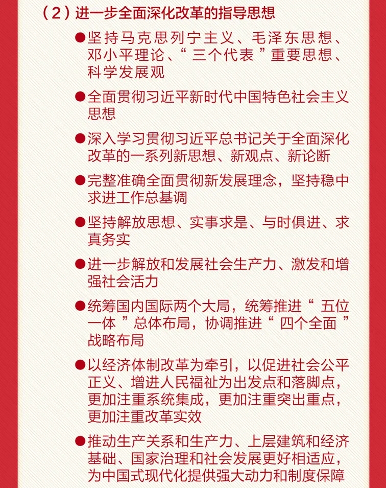 轉(zhuǎn)存！60條要點(diǎn)速覽二十屆三中全會《決定》