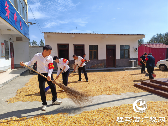 平輿縣陽(yáng)城鎮(zhèn)：村委會(huì)變身“曬糧場(chǎng)” 曬出百姓“幸福糧”