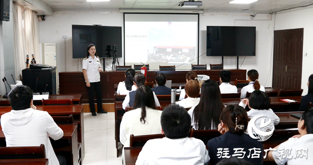 驛城區(qū)政務服務中心組織開展消防安全培訓及滅火疏散演練