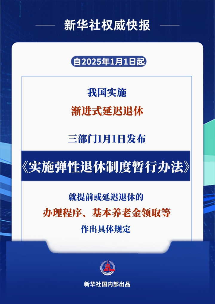 辦法公布！2025年起彈性退休這樣實施