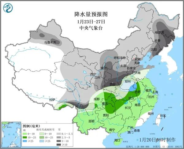 節(jié)前大寒潮將至！雨雪降溫來襲，春運(yùn)返鄉(xiāng)需警惕