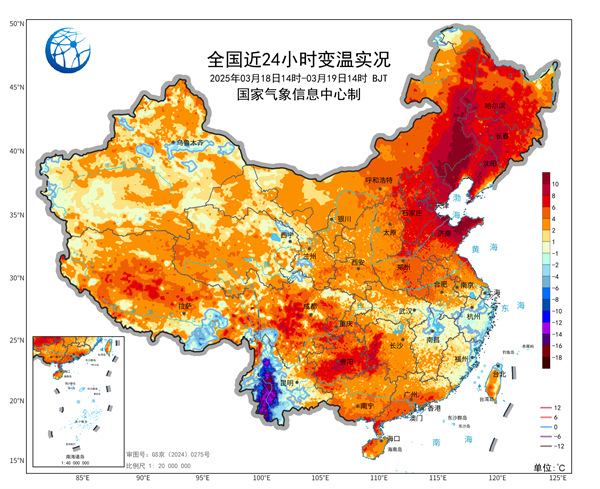 今明天北方將現(xiàn)大范圍25℃以上區(qū)域 大回暖持續(xù)至下周初