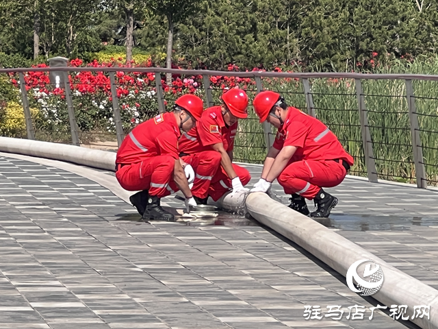 駐馬店市舉行城市排水除澇應(yīng)急演練大比武