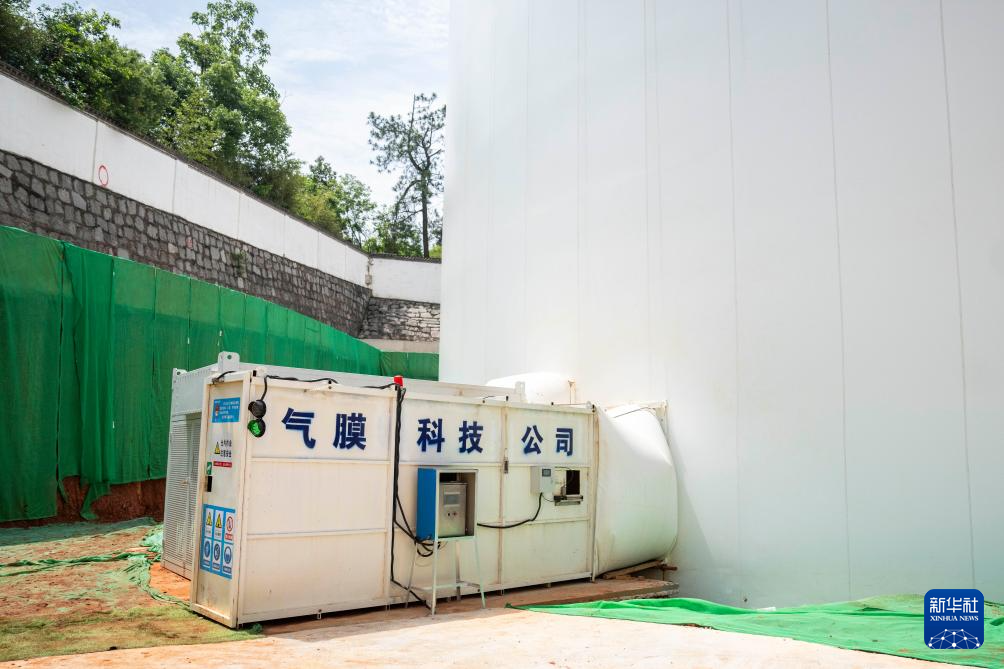 探訪我國(guó)首批五座9000噸級(jí)氣膜糧倉(cāng)